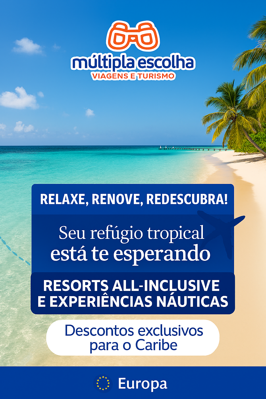 Caribe 🏝️ Fundo_ Pr